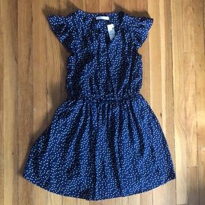 Blue/White Stars Ruffle Dress